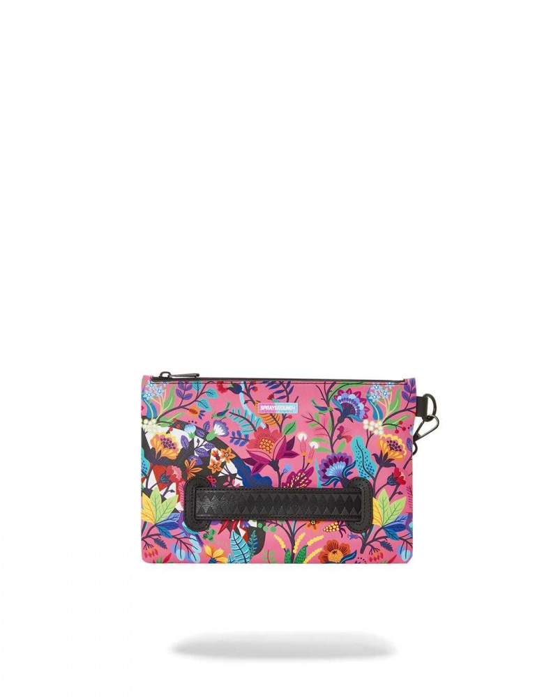 Sprayground Pochette SANCTUARY SPLIT 2.0 POUCHETTE Blue | RNFYA8964