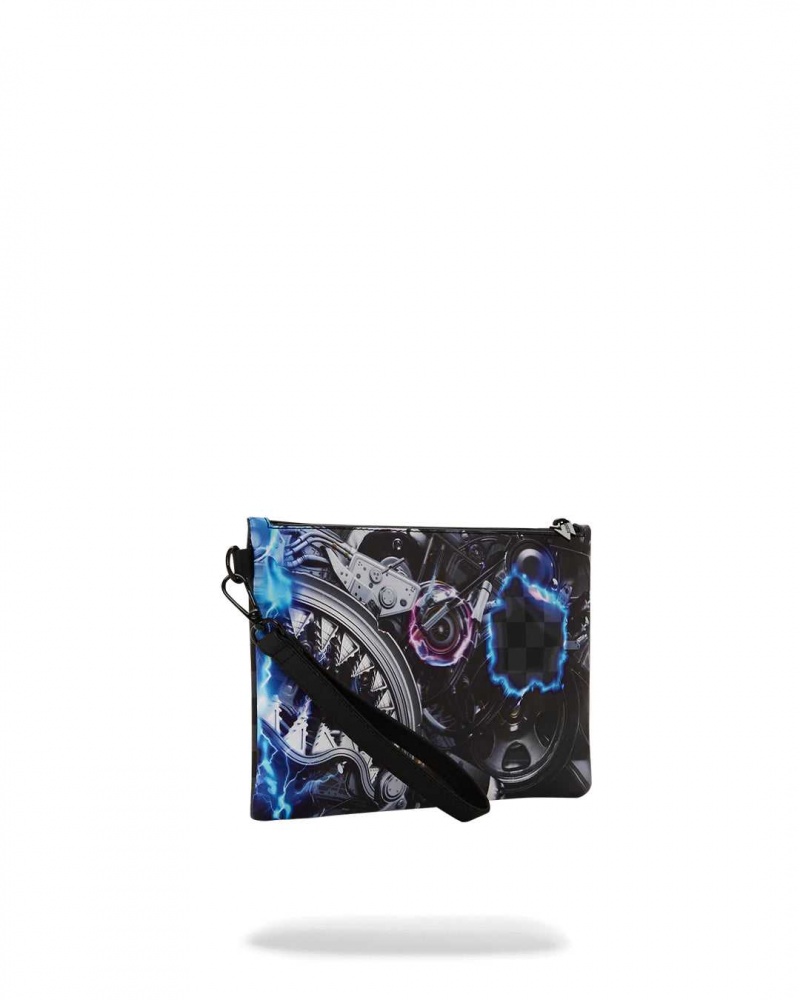 Sprayground Pochette SHARKINATOR 3 CROSS-OVER POCHETTE Blue | OSLJW5378