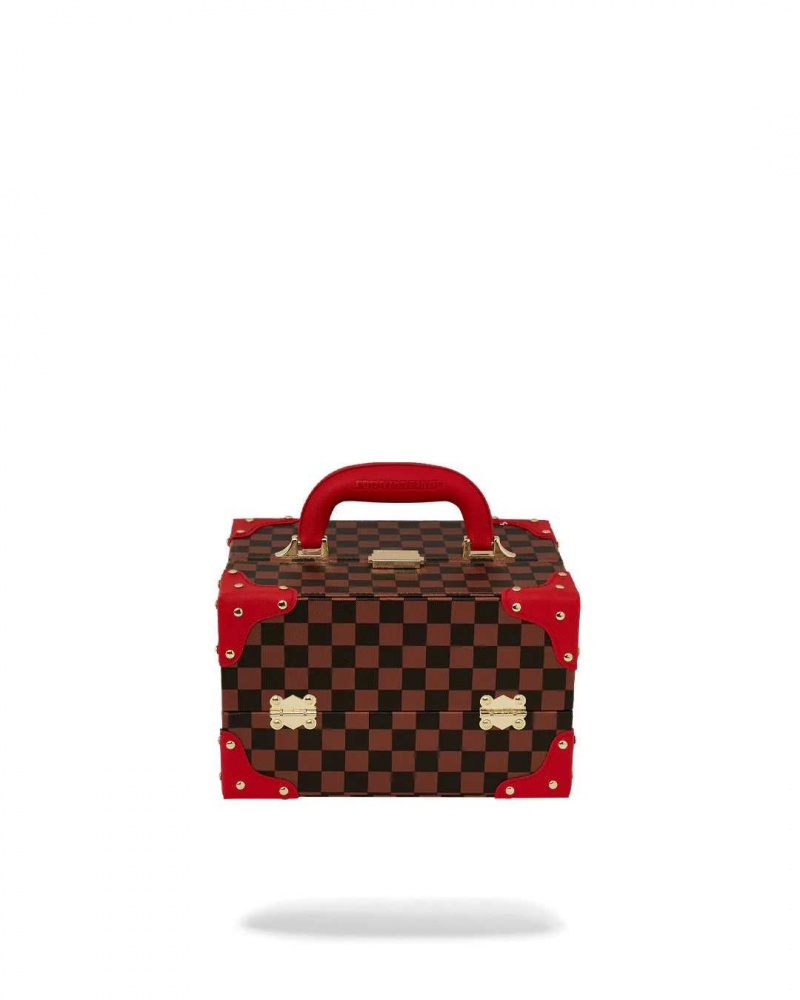 Sprayground Pochette SHARKS IN PARIS JEWELRY BOX Red | UNXPS3790