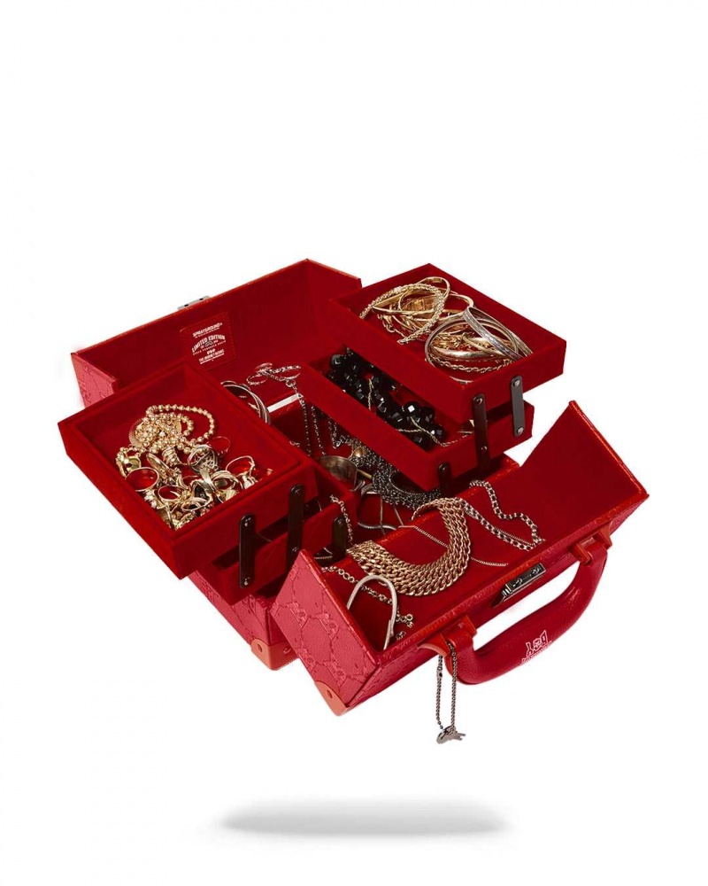 Sprayground Pochette SOULJA BOY JEWELRY CASE Red | RFLQK1820