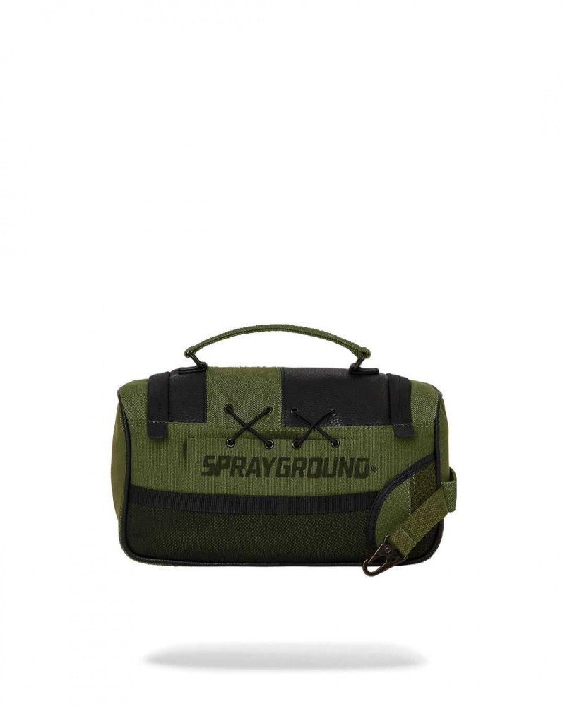 Sprayground Pochette SPECIAL OPS MACH 10 TOILETRY Green | OBSMR1264