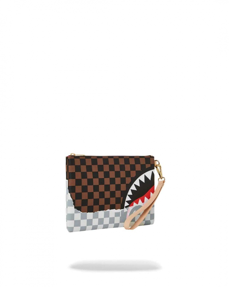 Sprayground Pochette TEARAWAY POUCHETTE Brown | CVNQR9835