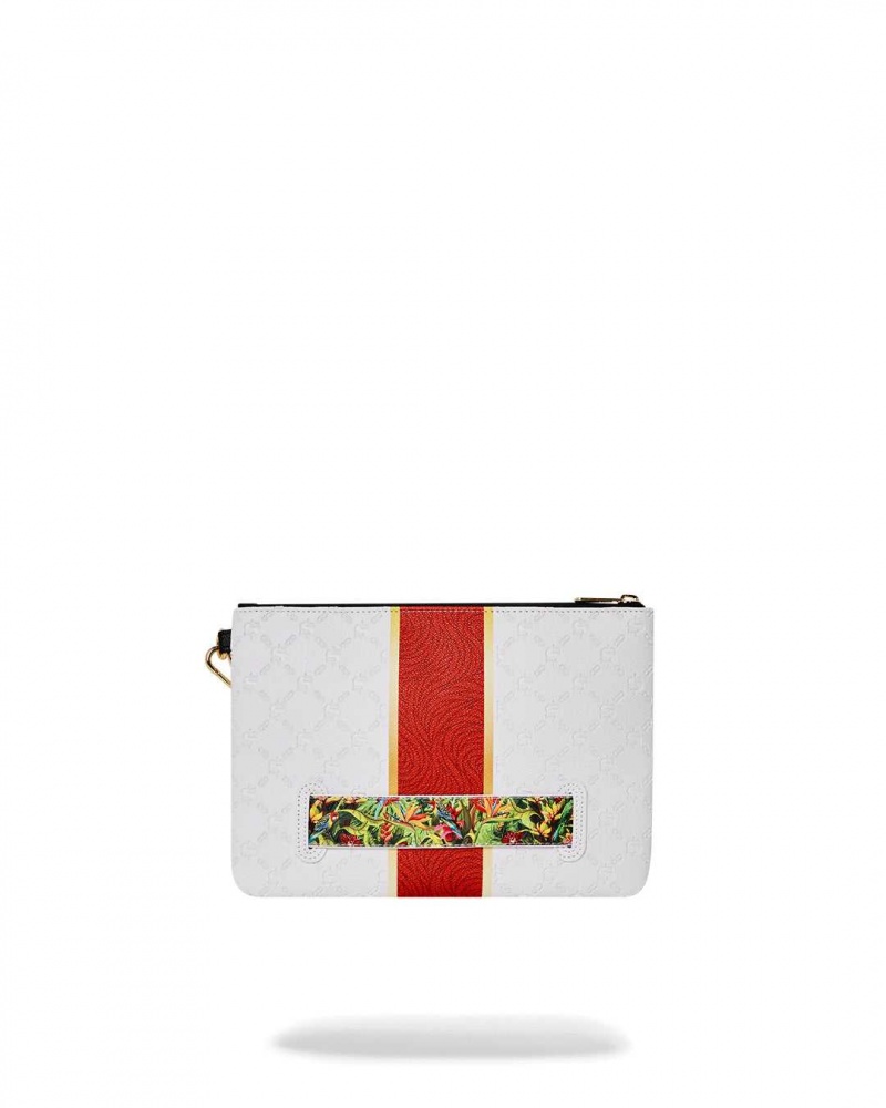 Sprayground Pochette TREE TOPS CROSS-OVER POCHETTE White | GYERO2734