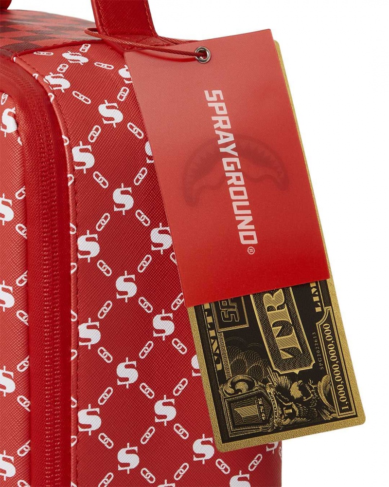 Sprayground Pochette TRI SPLIT SNEAKER HOLDER Red | PLGEQ3698