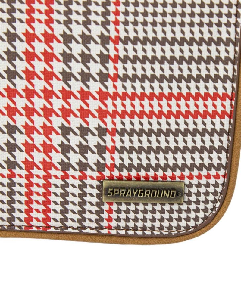 Sprayground Pochette TURBO 500 TOILETRY BAG Beige | GQDZC2568