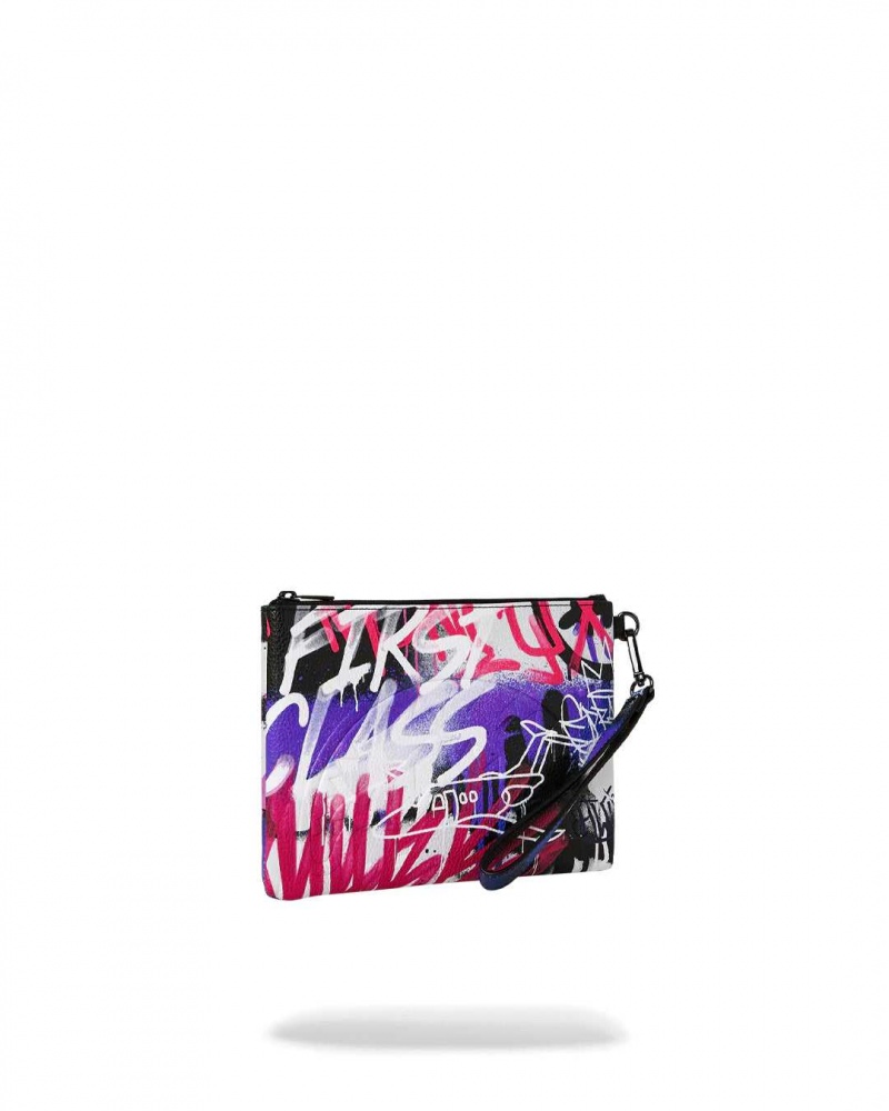 Sprayground Pochette VANDAL COUTURE POUCHETTE Purple | OMAZT3105