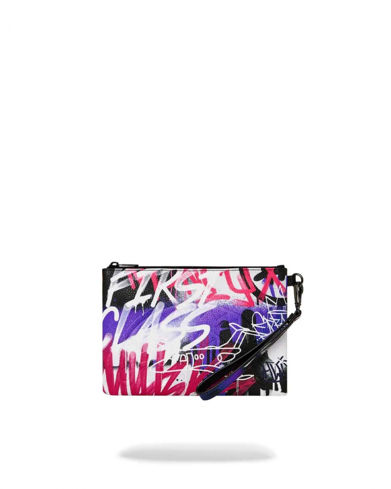 Sprayground Pochette VANDAL COUTURE POUCHETTE Purple | OMAZT3105