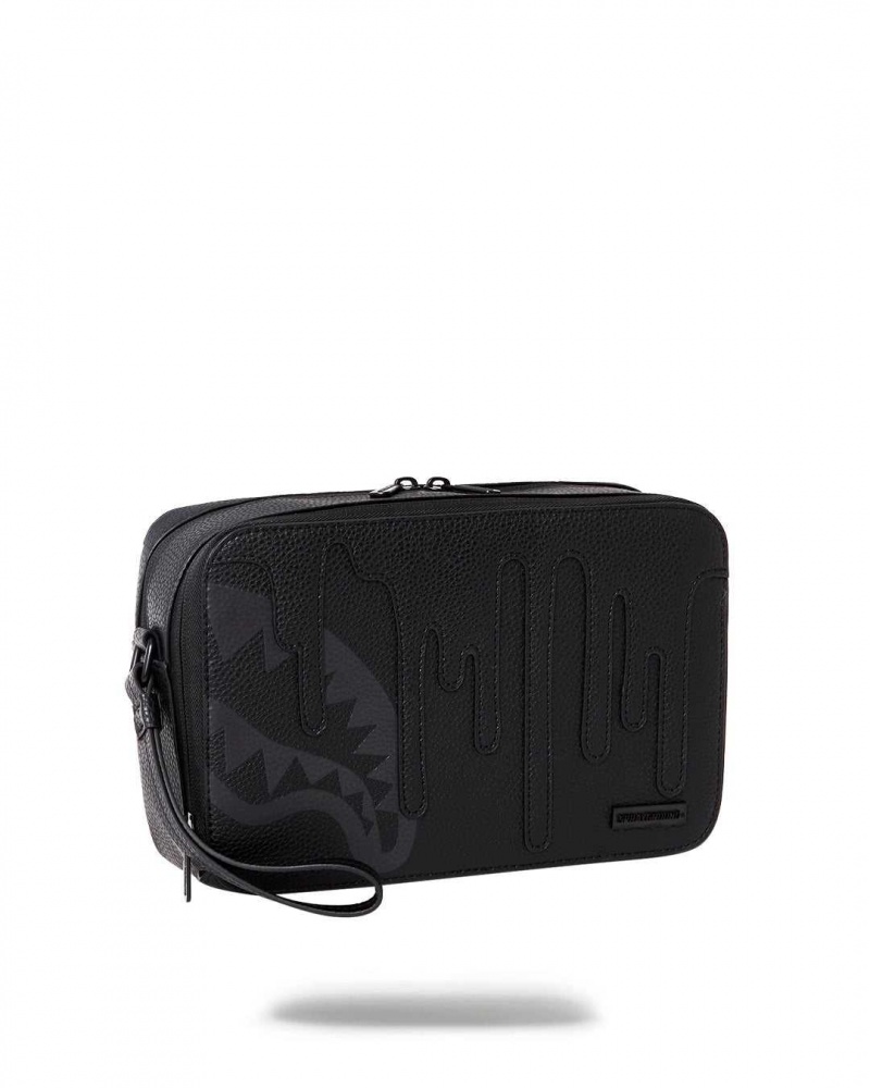 Sprayground Pochette XTC BLACKOUT TOILETRY Black | PDUZE9231