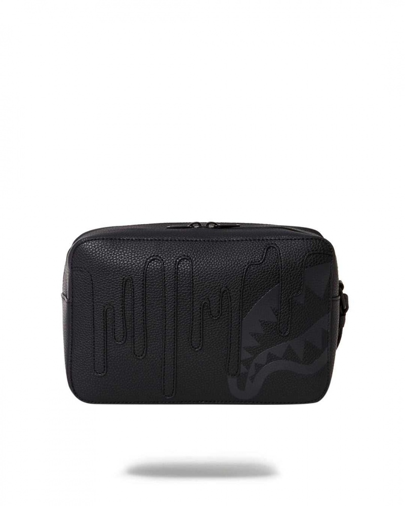 Sprayground Pochette XTC BLACKOUT TOILETRY Black | PDUZE9231