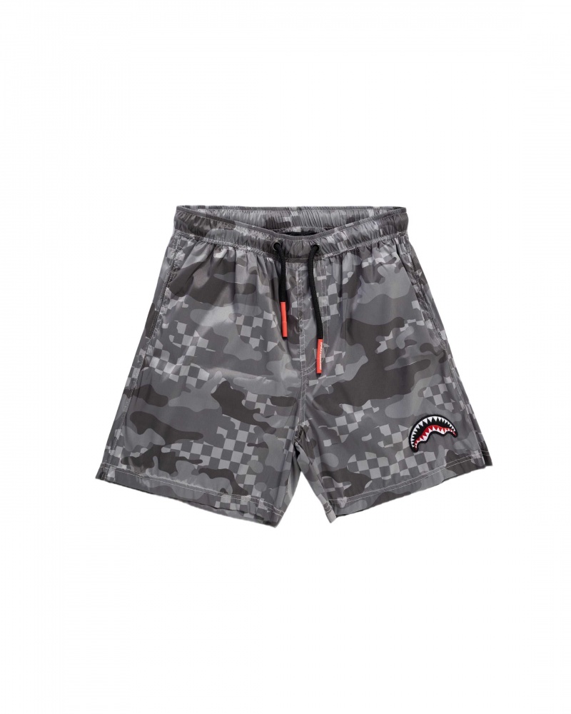 Sprayground Swimsuit 3 AM SWIM TRUNKS Grey | QMXFV2418