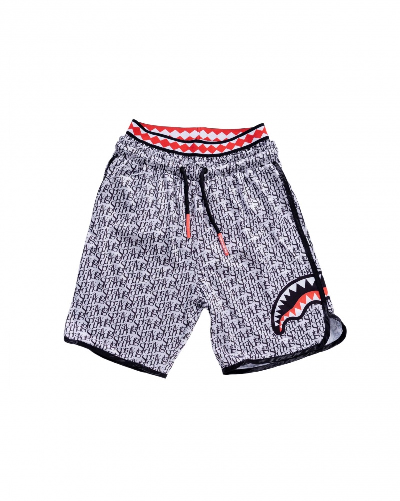 Sprayground Swimsuit SPIOR SWIM SHORTS Grey | HPJMW9067