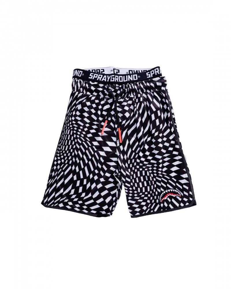 Sprayground Swimsuit TRIPPY SWIM SHORTS White | LDBFY5308