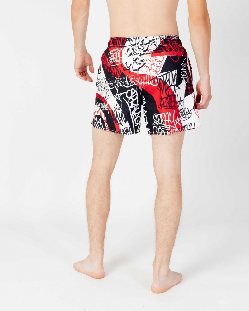 Sprayground Swimsuit VANDAL SWM Red | AQXUO6937