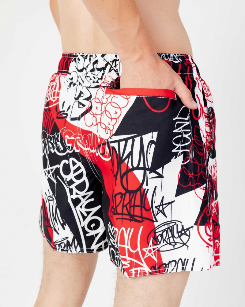 Sprayground Swimsuit VANDAL SWM Red | AQXUO6937