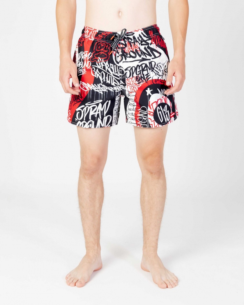 Sprayground Swimsuit VANDAL SWM Red | AQXUO6937