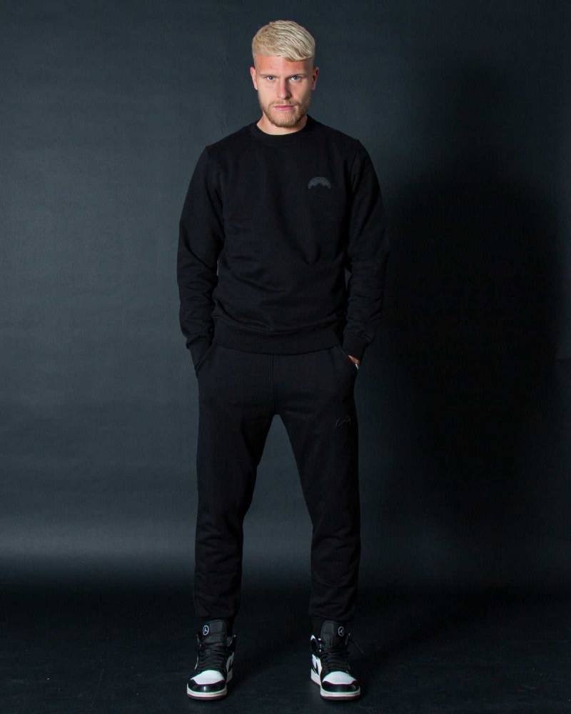 Sprayground Tracksuit TRIPLE LTD Black | FDKQZ7813