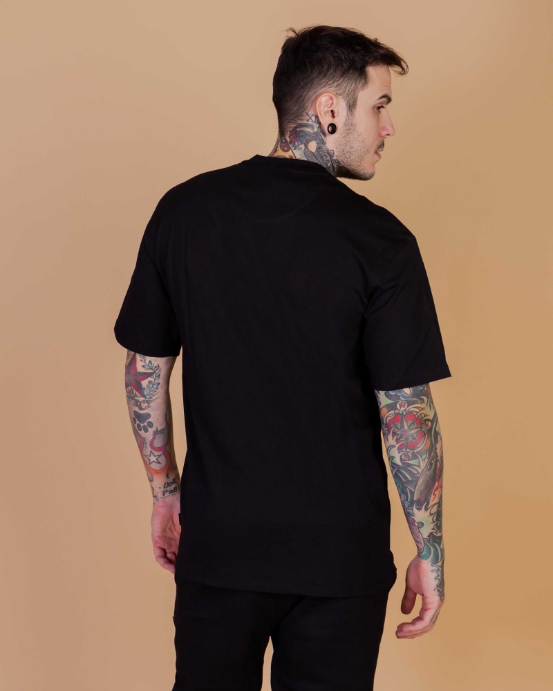 Sprayground T-shirt ANATOMY BEAR Black | ZMYBQ2458