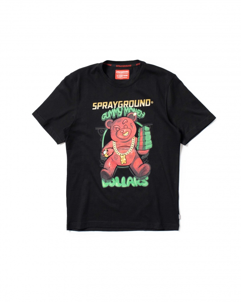 Sprayground T-shirt BEAR GANG Black | NZPGY5736