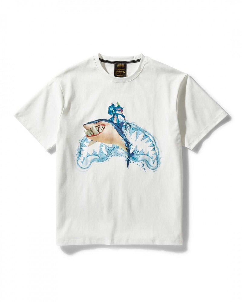 Sprayground T-shirt LOL FIZZ T-SHIRT White | OZILK8057