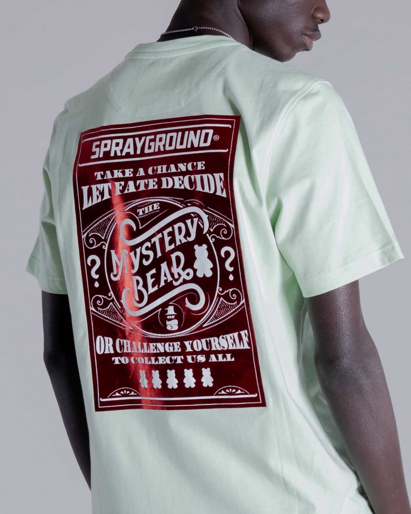 Sprayground T-shirt MISTERY BOX Green | QJTHX0493