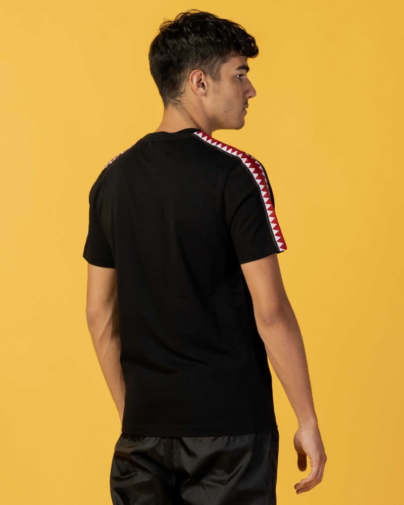 Sprayground T-shirt MONEY SPRAYBAND Leopard Black | EKALT4187