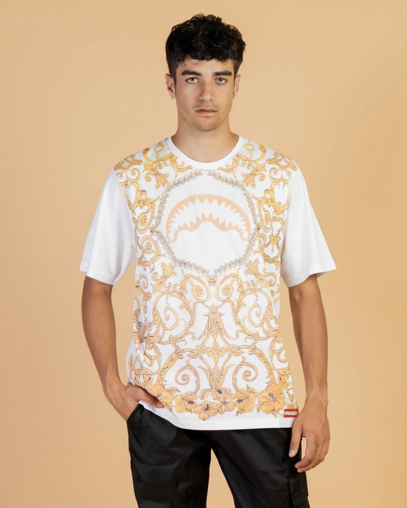 Sprayground T-shirt STAMPATA White | VAWHB6189