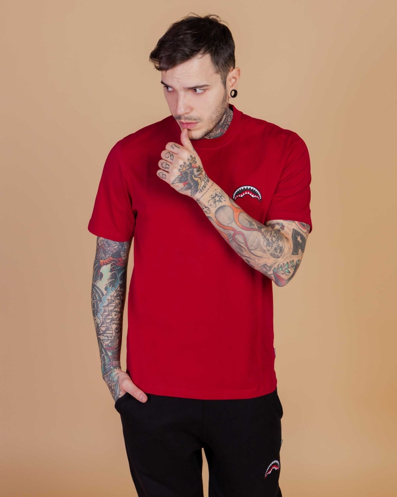 Sprayground T-shirt STAMPA TIGRE Red | XYPDQ8152