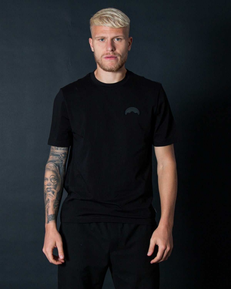 Sprayground T-shirt TRIPLE LTD Black | KRDNQ0132