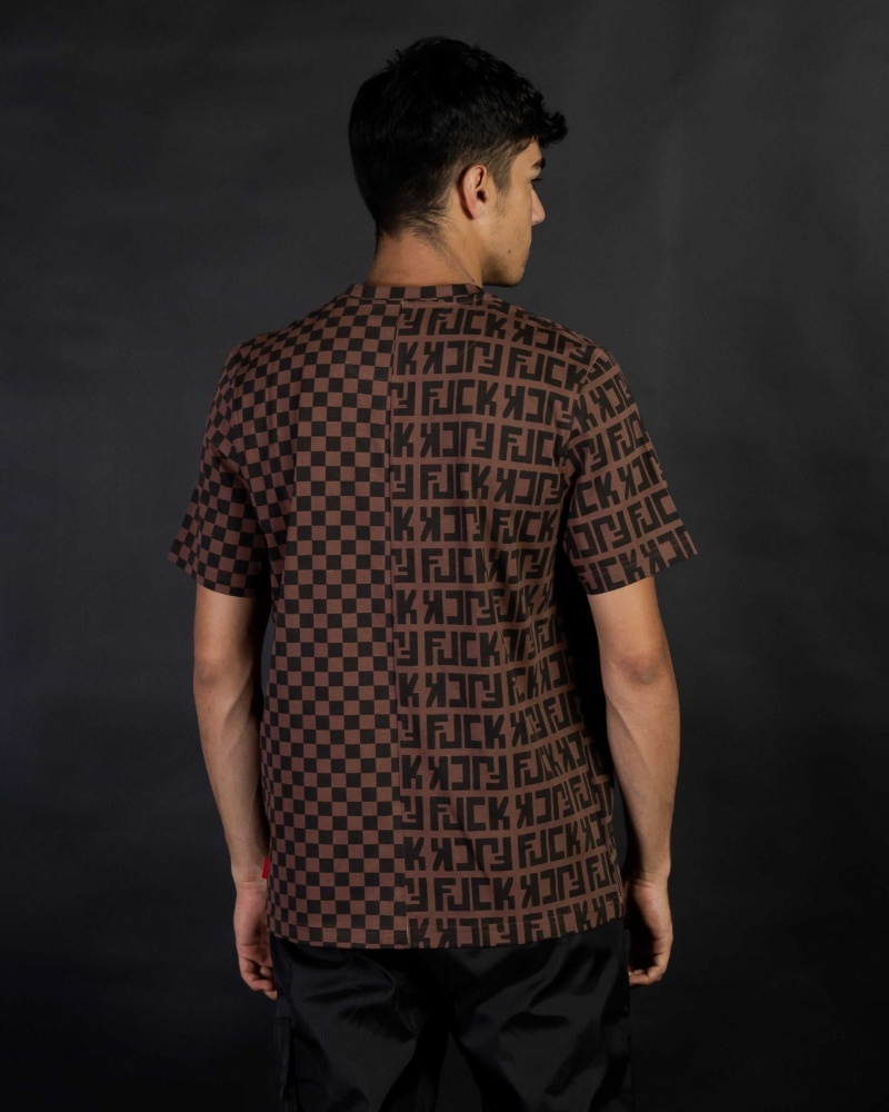 Sprayground T-shirt - Brown | CZXOH6042