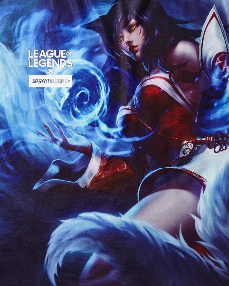 Sprayground T-shirts LEAGUE OF LEGENDS AHRI White | SABUR1985