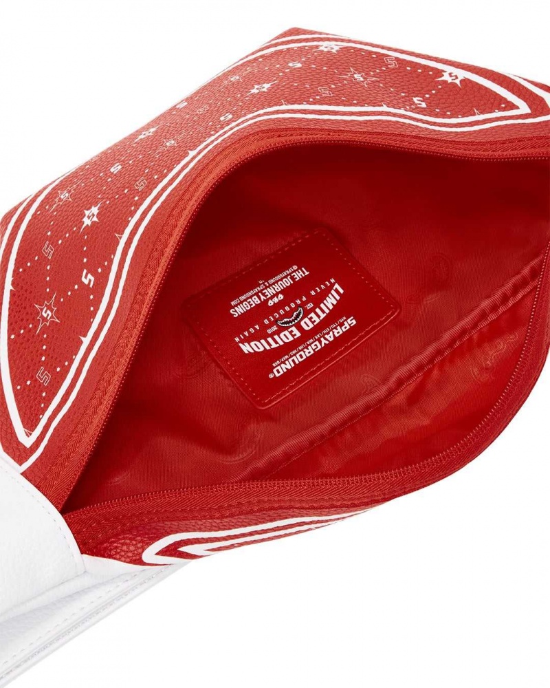 Sprayground Waist bag BANDANA CROSSBODY Red | KLDGB6890