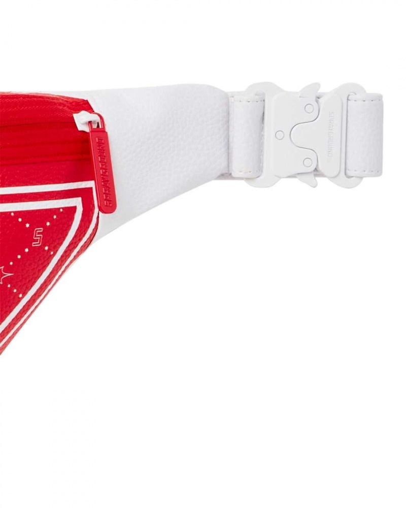 Sprayground Waist bag BANDANA CROSSBODY Red | KLDGB6890