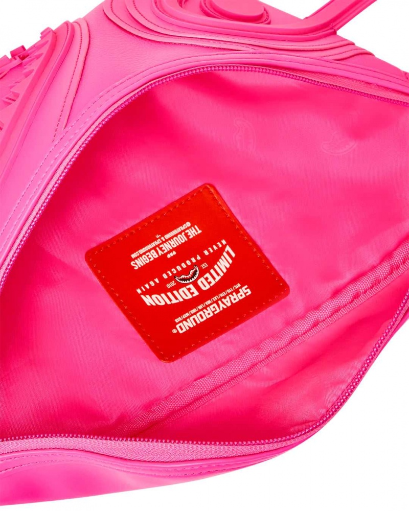 Sprayground Waist bag INSANEASYLUM_PINK SAVVY CROSSBODY Pink Fuchsia | JATDO7831