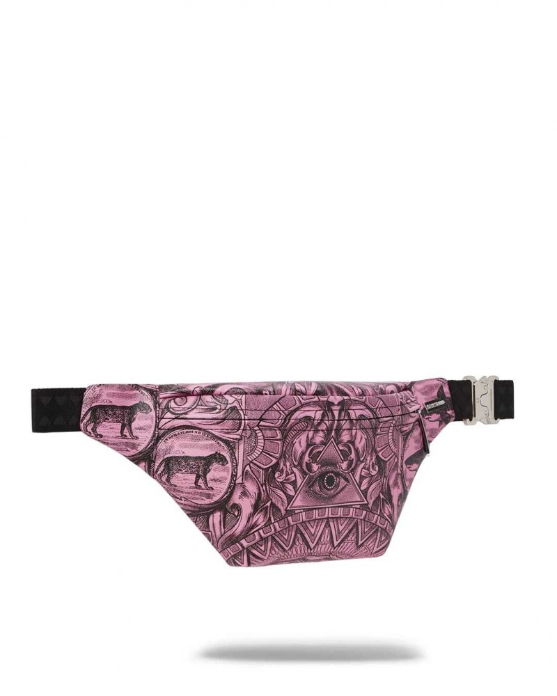 Sprayground Waist bag MONE YTECHNIQUE SAVVY CROSSBODY Pink | ESBPW5831