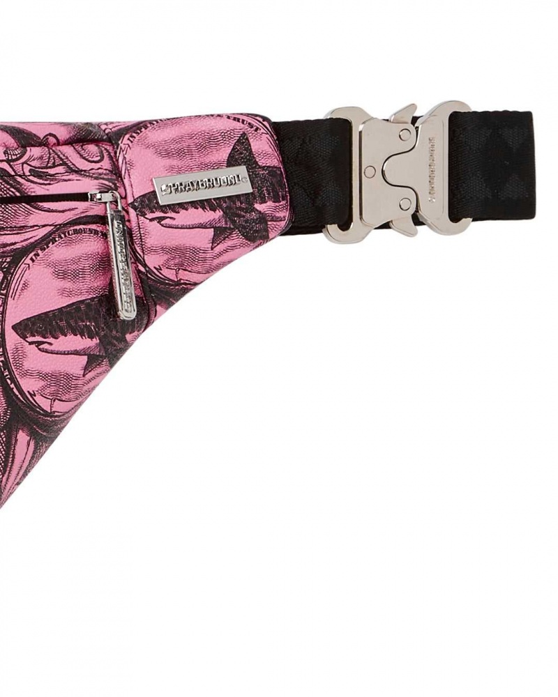 Sprayground Waist bag MONE YTECHNIQUE SAVVY CROSSBODY Pink | ESBPW5831