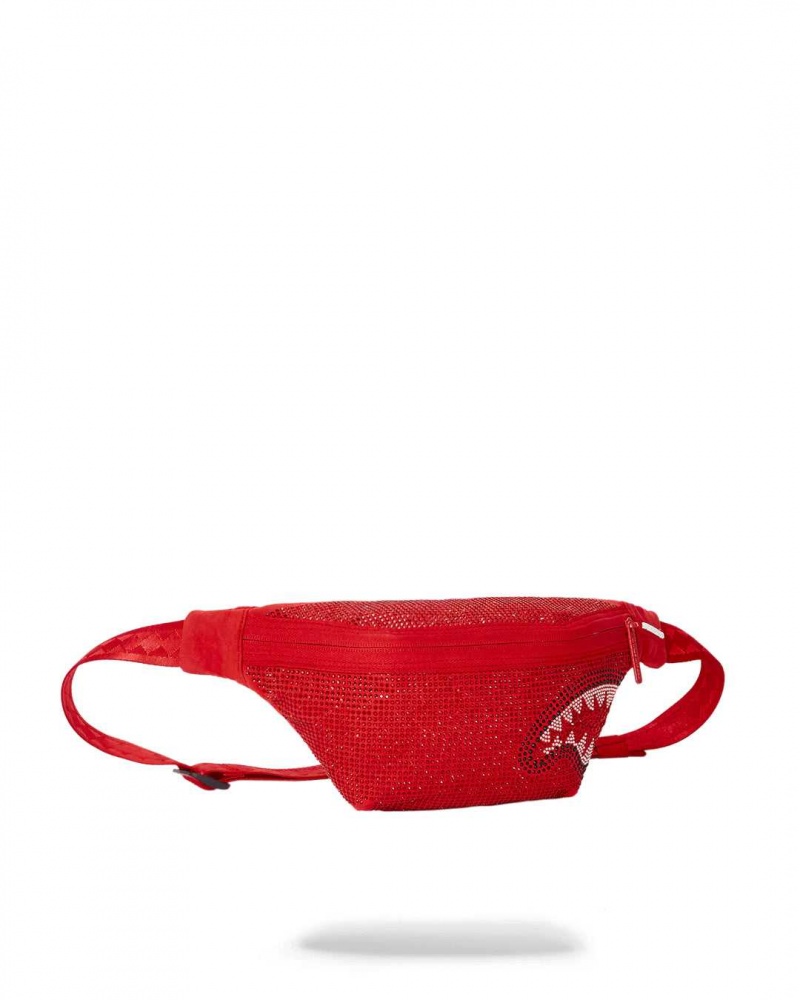 Sprayground Waist bag ROUGE SAVVY CROSSBODY Dark Red | EPFZG0865