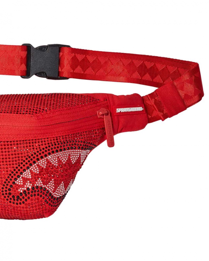 Sprayground Waist bag ROUGE SAVVY CROSSBODY Dark Red | EPFZG0865