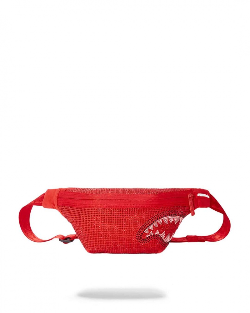 Sprayground Waist bag ROUGE SAVVY CROSSBODY Dark Red | EPFZG0865