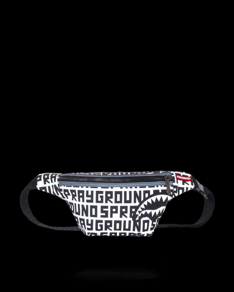 Sprayground Waist bag SPRAYGROUND INFINITY 3M SAVVY CROSSBODY Black | RKTUF6934