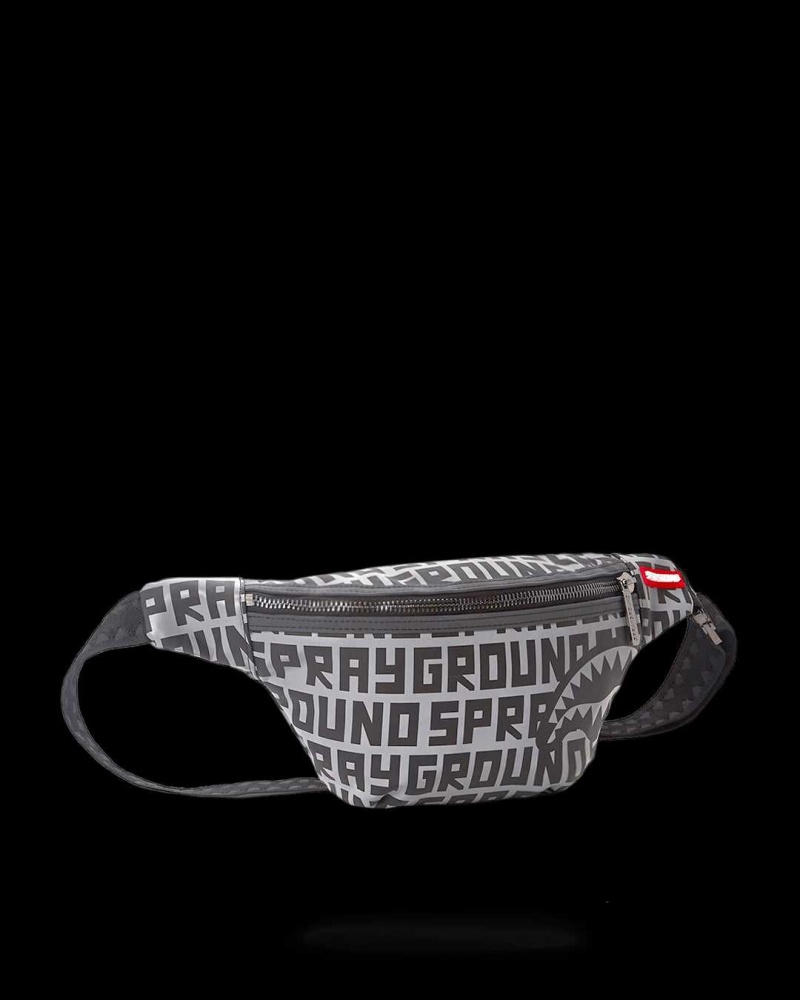 Sprayground Waist bag SPRAYGROUND INFINITY 3M SAVVY CROSSBODY Black | RKTUF6934