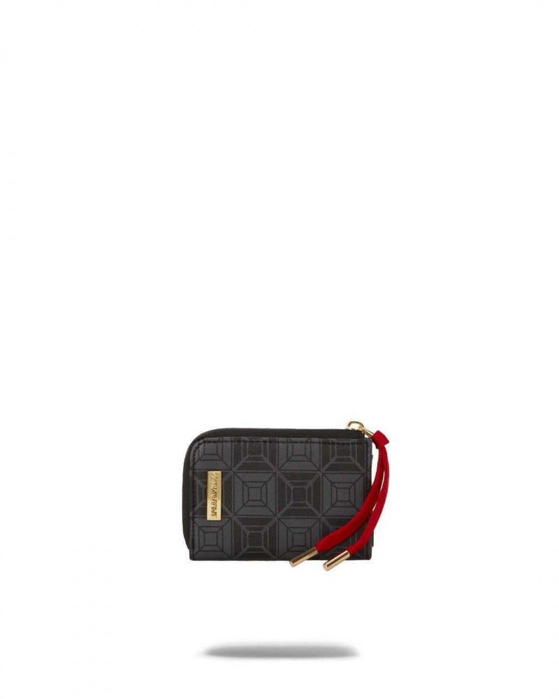 Sprayground Wallet AI4 DIAMOND WALLET Grey | HGBWN0987