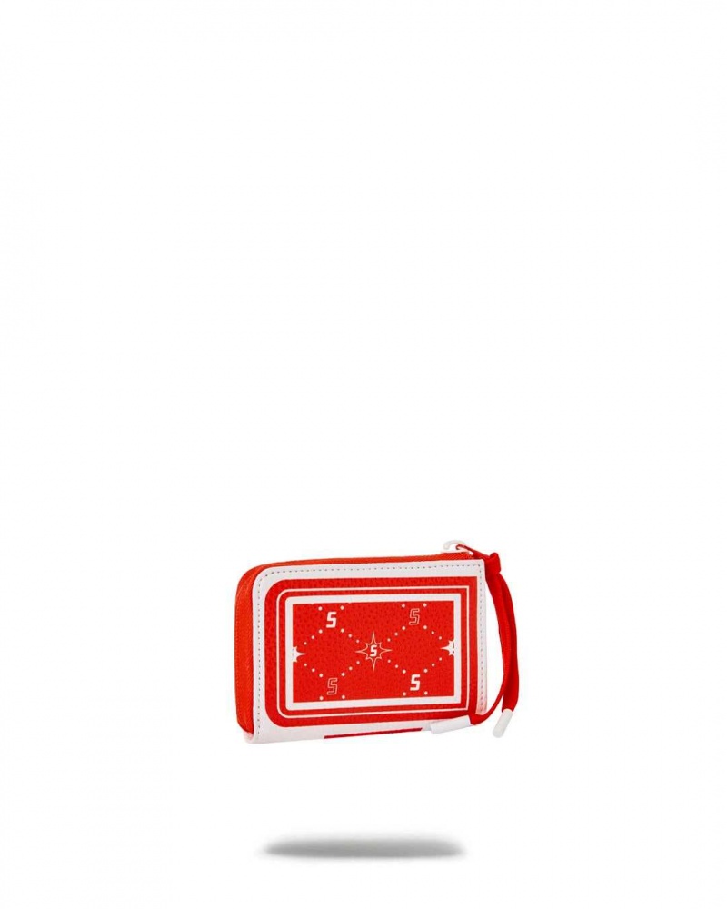 Sprayground Wallet BANDANA WALLET Red | FLKRX7506