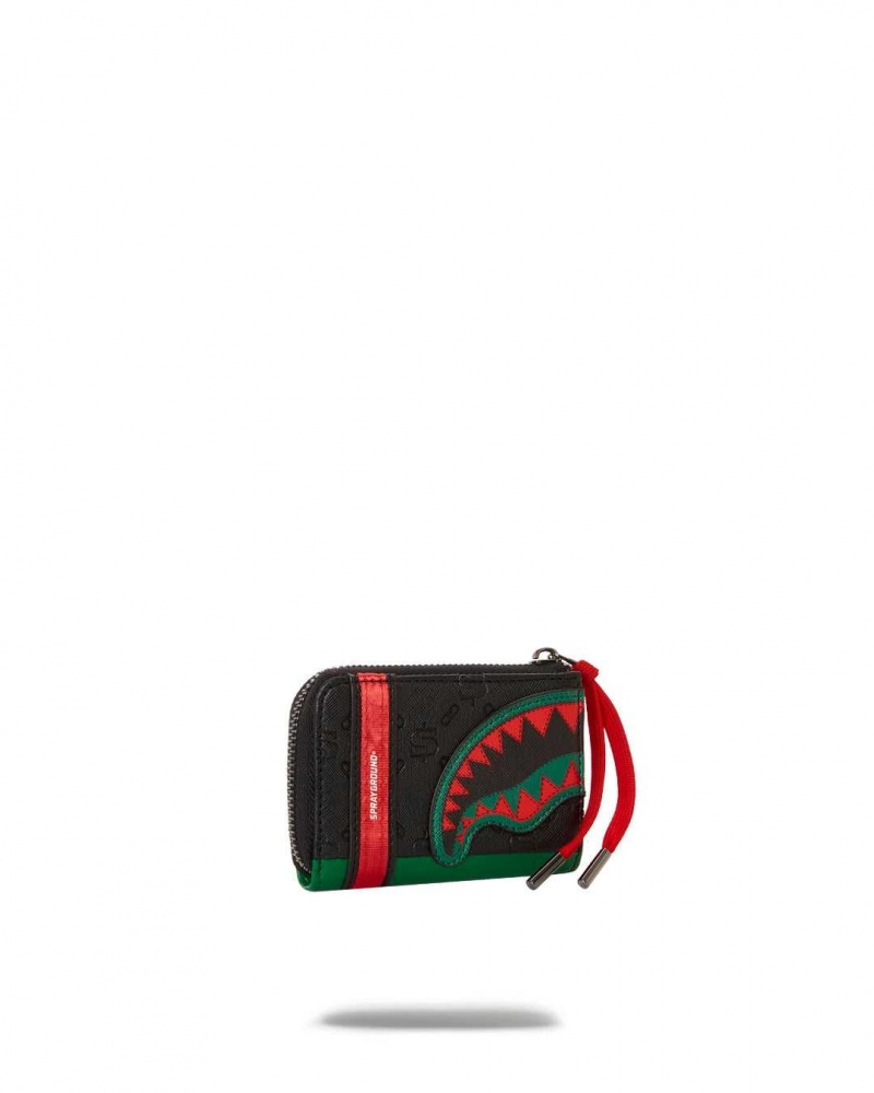 Sprayground Wallet DENIRO WALLET Green | LZGWB1834