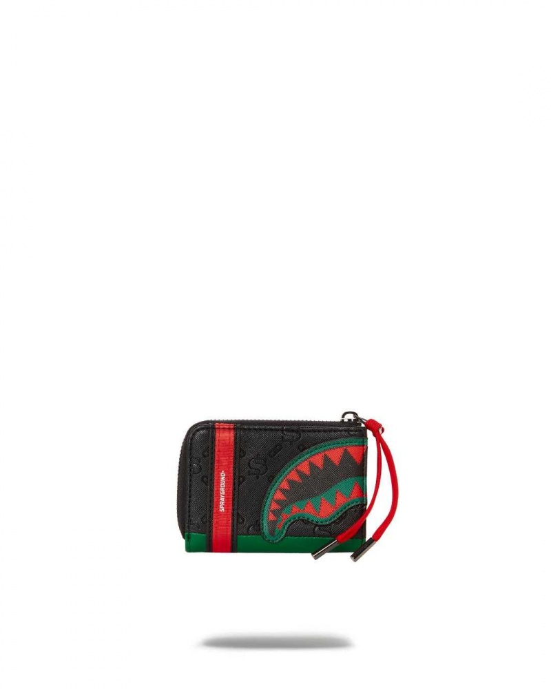 Sprayground Wallet DENIRO WALLET Green | LZGWB1834