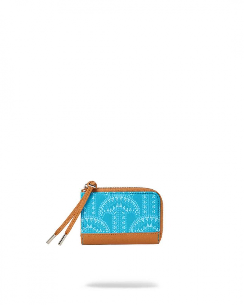 Sprayground Wallet ILLUCHAINS TURQ WALLET Turquoise | MRPXI7963