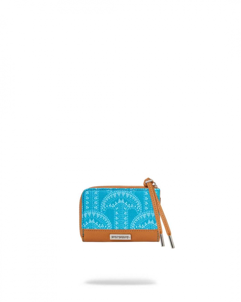 Sprayground Wallet ILLUCHAINS TURQ WALLET Turquoise | MRPXI7963