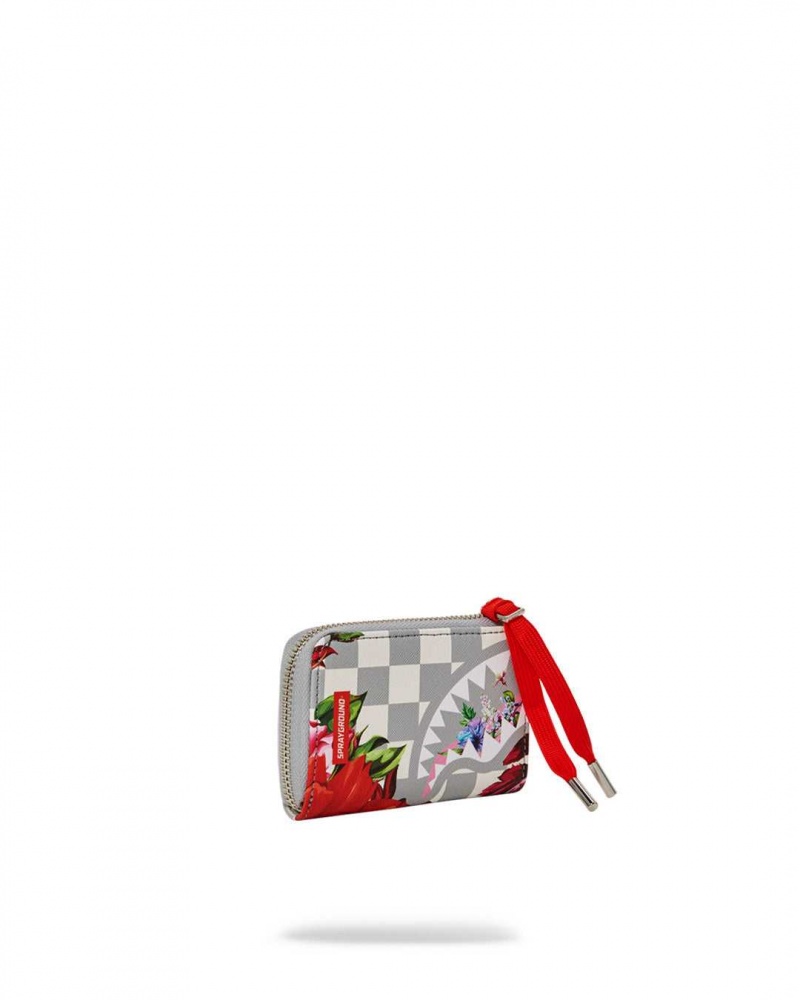 Sprayground Wallet JARDIN DU PALAIS WALLET White | CGOLW9572