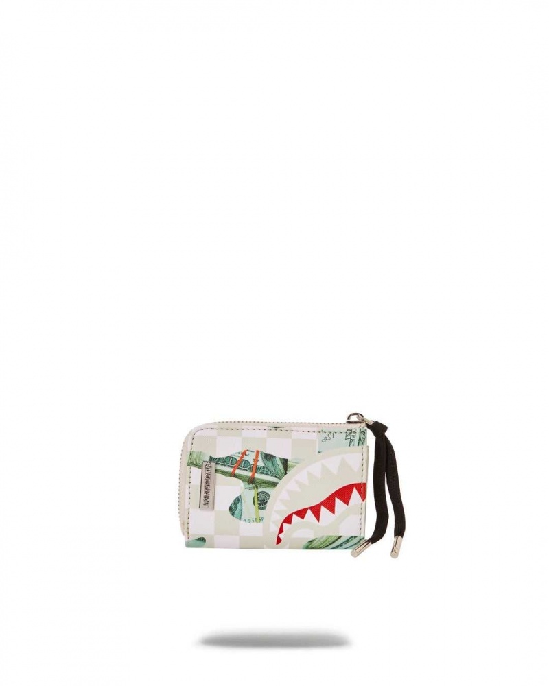 Sprayground Wallet POWDER MONEY WALLET White | JCURK7231