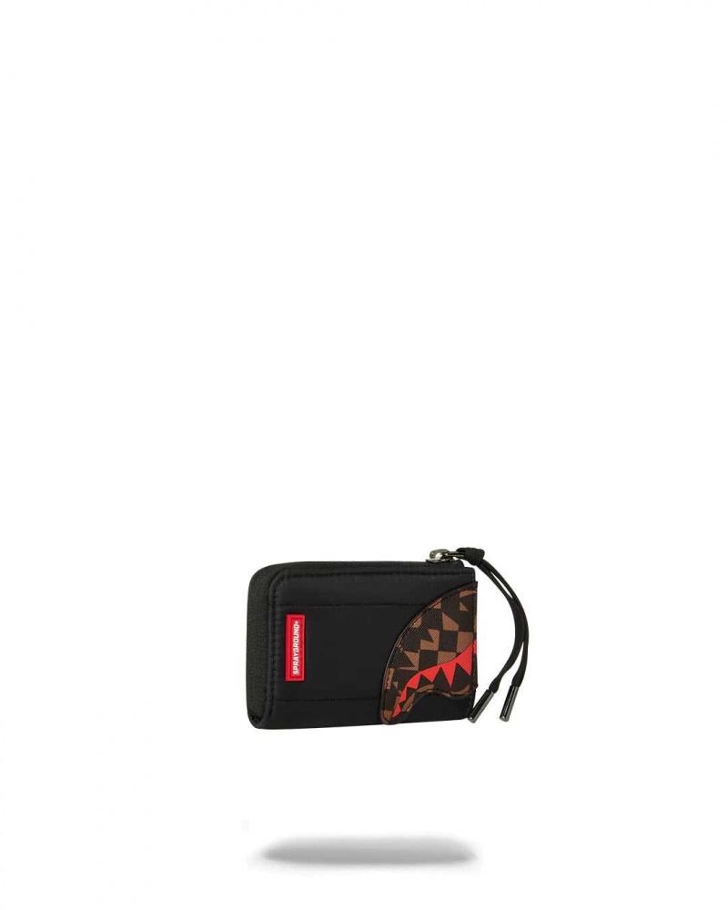 Sprayground Wallet SIP PUFFER WALLET Black | BUDGH7501