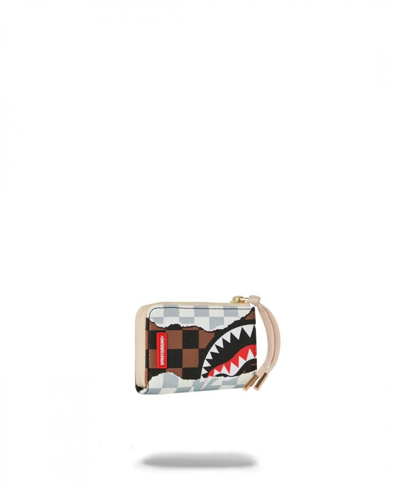 Sprayground Wallet TEARAWAY WALLET Brown | LGZQX6341